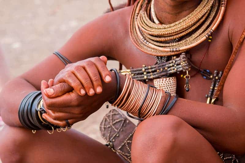 Himba jewellry